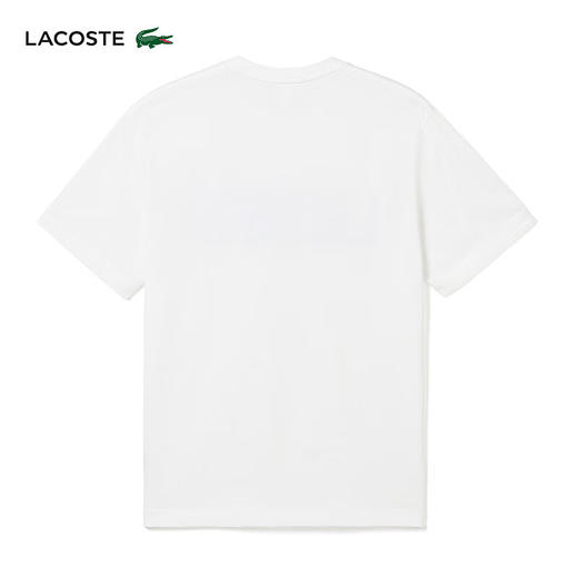 Lacoste法国鳄鱼男装 新款简约休闲纯棉短袖时尚百搭T恤TH7411-98 商品图6