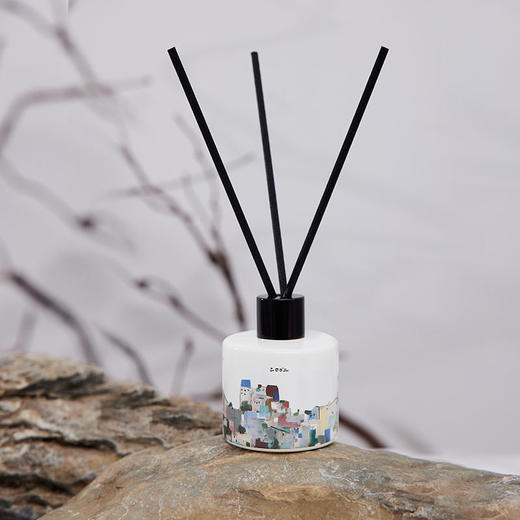 吴冠中 香氛蜡烛 礼盒套装柑橘调 蜡烛散香器套装-都市之恋 送礼 送朋友 节庆礼物 商品图1