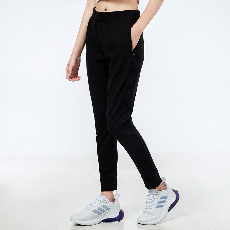 （YY）adidas/阿迪达斯  女裤2022新款运动裤休闲收口小脚裤长裤潮 H09735