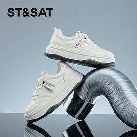 星期六休闲运动百搭小白鞋SSC1112727