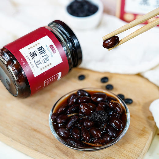 醋泡黑豆 | 铁棍山药醋+乌皮青仁黑豆 酸甜软糯 6道工序保留食材原汁原味 开盖即食 商品图5