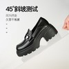 ZHR则则时尚亮面厚底乐福鞋女鞋2024春季新款休闲两穿百搭小皮鞋 商品缩略图9