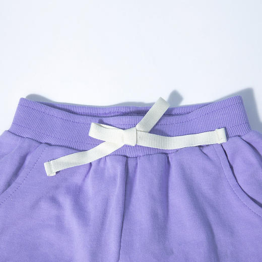 迪士尼24春款女童套装插肩袖套装运动休闲卫衣卫裤两件套 商品图13