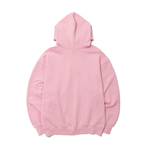 U17 Slogan 印花帽衫 粉色 商品图1