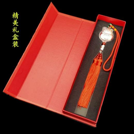 【内购会专享】足银999 高档创意 招财猫车挂礼品汽车挂件 商品图5