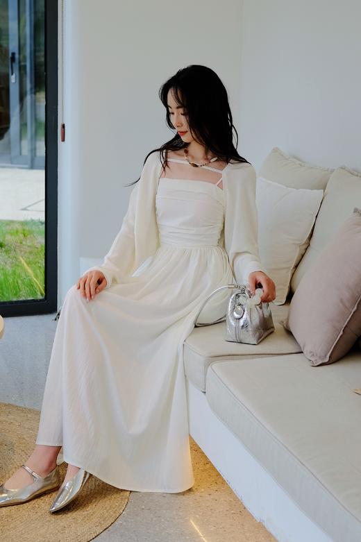 【门店同款】ENJOY春季法式褶皱吊带连衣裙 156996254 商品图5