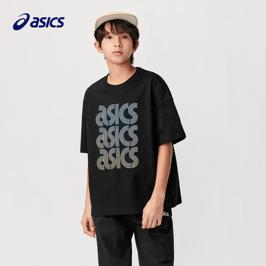 ASICS/亚瑟士童装2024年夏季新款男女童吸湿速干防晒遮热短袖T恤 商品图0