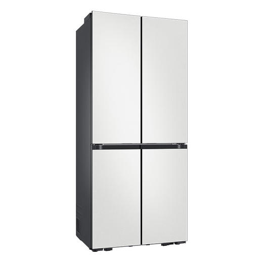 【国补15%】三星（SAMSUNG）501升三星AI神 超薄零嵌平嵌嵌入式十字四开门一级能效变频三系统大容量冰箱RF50DG513101SC皎月白 商品图6