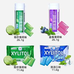 LOTTE木糖醇口香糖胶基糖果系列11.6g-26.1g 轻轻一嚼清新口气小小一粒多种口味 061282/061281/062282/062281