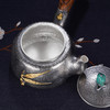 子佩集S999银+崖柏【竹香入梦】提梁壶小茶壶公道杯摆件套装【TG003】【TG005】【TG006】2403 商品缩略图9