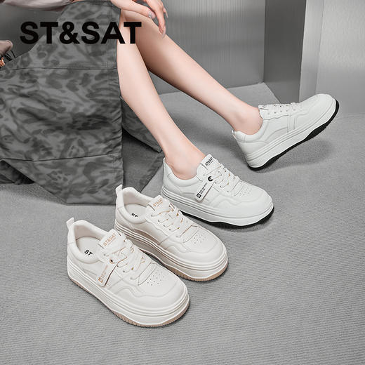 星期六休闲运动百搭小白鞋SSC1112727 商品图3