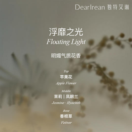 【小艾推荐】DearIrean独特艾琳香氛干发喷雾150ml+护发精油40ml 商品图7