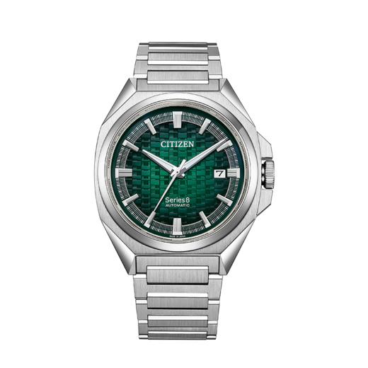 西铁城日本正品全新Series8系列休闲日历机械表NB6050-51W 商品图1