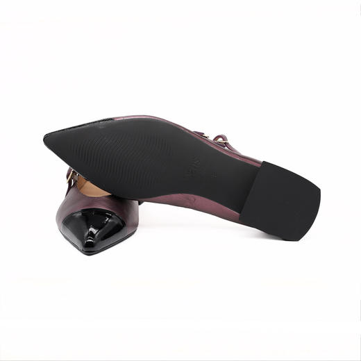 #限时特价#西班牙原产优雅舒适经典MaryJane玛丽珍款女款船鞋5702珠光玫瑰粉 商品图6