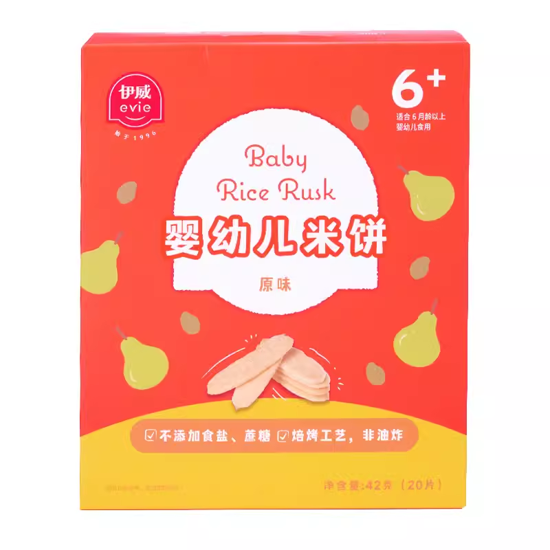 伊威米饼原味 水果味饼干