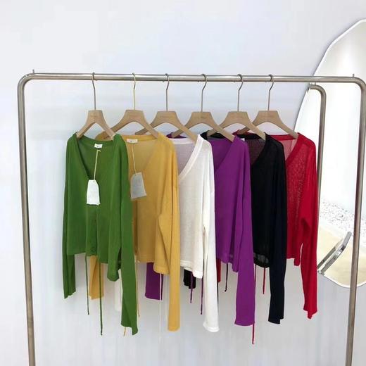 【G商品推广】下口抽绳针织开衫G-99012 商品图6