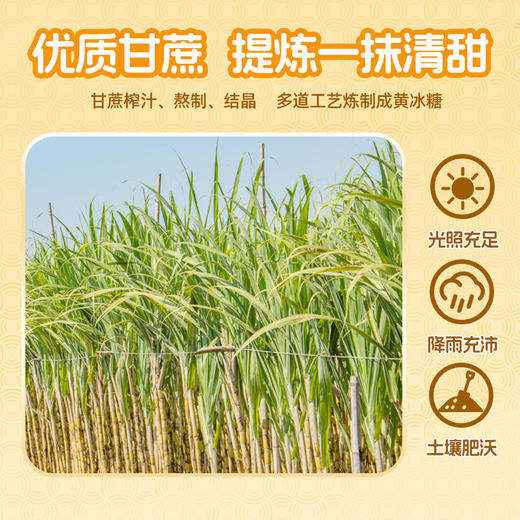 珠江桥牌 小粒黄冰糖400g 商品图3