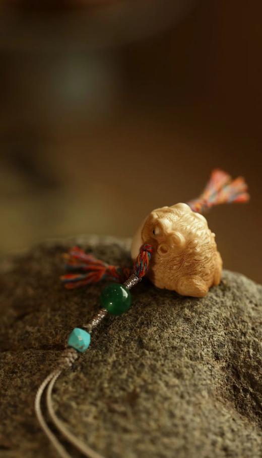 招财金蟾°鹿角根付挂件 商品图8