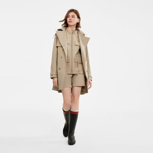 AIGLE艾高风衣冲锋衣新款GORE-TEX防风防雨透汽外套女BC343 商品图1