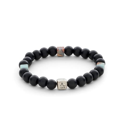 北京仓｜Alexander Lynggaard-Onyx-碧玉 玛瑙 手链（8mm）［丹麦设计师］ 商品图0