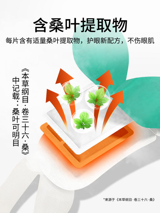 未来视界桑叶蒸汽眼罩6盒60片 商品图1