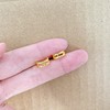 【限时克减150元】足金999.99 五9黄金仿钻耳扣(AFWJ020ES00017)（预售产品下单后不退款不退货不换货不补差价）（预售产品下单后不退款不退货不换货不补差价） 商品缩略图2