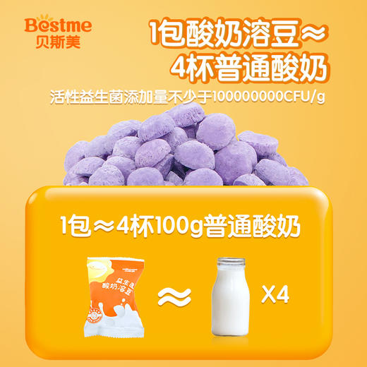 贝斯美益生菌酸奶溶豆20g（蓝莓味） 商品图2