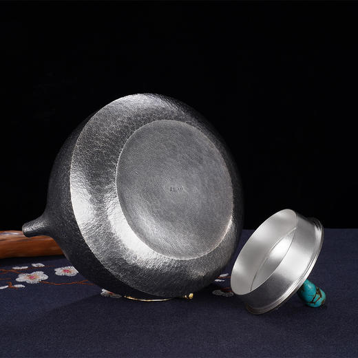 子佩集S999银+崖柏【竹香入梦】提梁壶小茶壶公道杯摆件套装【TG003】【TG005】【TG006】2403 商品图6