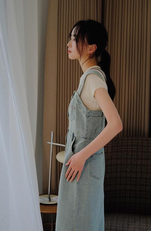 【门店同款】ENJOY春季腰包牛仔背带裙 156995243 商品图3