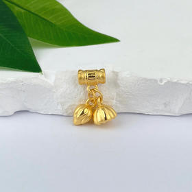 【限时7.5折】【定价黄金】足金 #两世欢 #小红书 3D硬金两世欢莲蓬莲蕊手串(V3DSC00066)预售产品下单后不退款不退货不换货不补差价