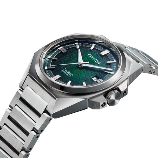 西铁城日本正品全新Series8系列休闲日历机械表NB6050-51W 商品图11