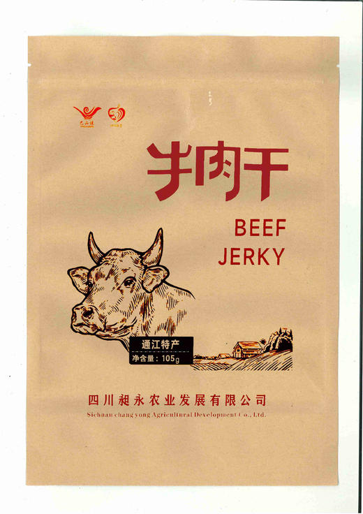 巴山谜风干黄牛肉干 商品图0