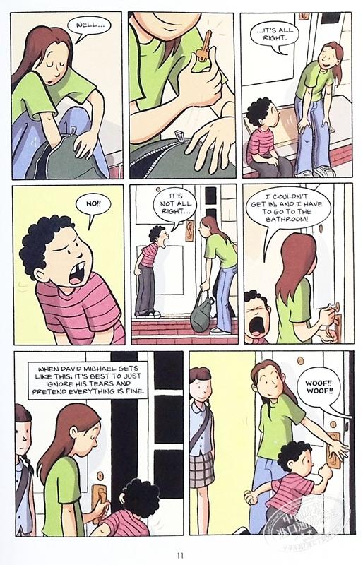 预售 【中商原版】保姆俱乐部图像小说1 Kristys Great Idea A Graphic Novel the Baby Sitters Club 1 英文原版 Ann M Martin 商品图7