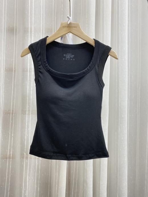 2025春新款- 松植屋加宽肩带遮副乳背心-自带胸垫无痕贴身托胸聚拢 宽肩带设计，防溜肩无束缚，稳定防滑 商品图6