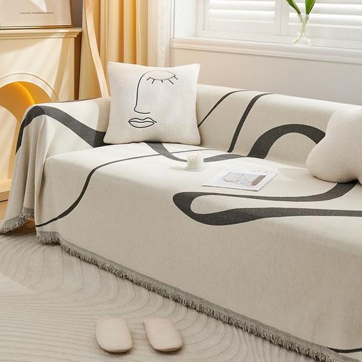 沙发盖布巾ins风简约现代四季通用垫沙发毯盖巾全包万能沙发套罩 商品图0