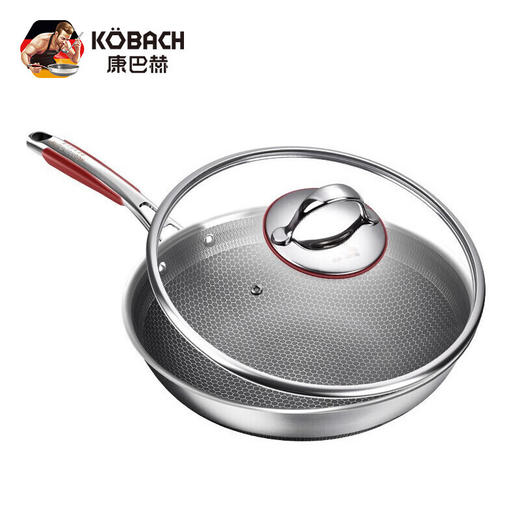 康巴赫德系蜂巢316双面屏不粘炒锅32cm（第四代）CDX32A1 商品图0