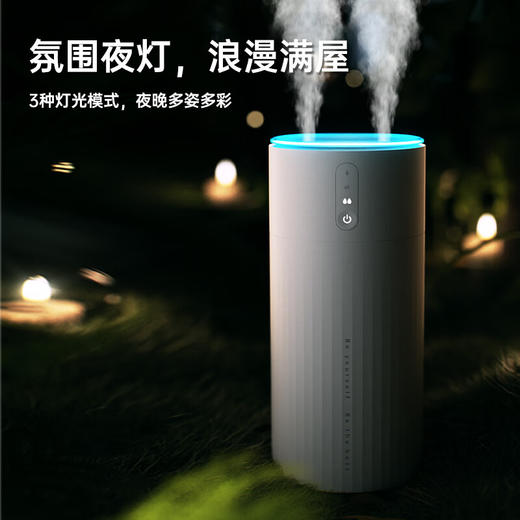 【小家电】几素桌面加湿器蓄电款I大雾0积水Humidifier Life9 HF 商品图7