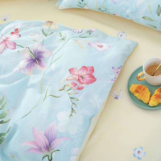 多喜爱（Dohia）全棉简约四件套清花叶舞 商品图3