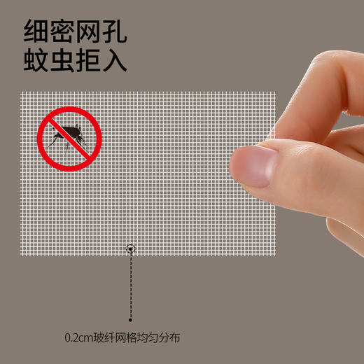 FaSoLa防蚊虫纱窗破洞修补贴家用自粘修补神器破洞魔术贴纱网贴 商品图2