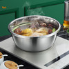 【精选】翰乐多功能不锈钢4盆1筛五件套 耐高温可加热 加深加厚 做工精细 商品缩略图2