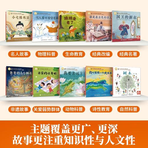 【新书首发】小羊上山儿童汉语分级读物：第6级（套装共10册）5-8岁幼小衔接学会自主识字阅读绘本 商品图1
