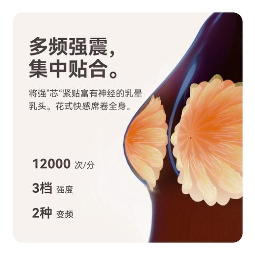 NippleVibWireless轻喃3号无线便携震动乳夹前戏轻调教外出 商品图1