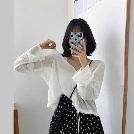 【G商品推广】下口抽绳针织开衫G-99012 商品图5