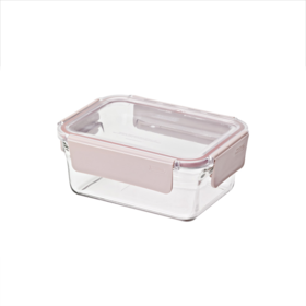 ORRT-102 glasslock玻璃正方保鲜盒1020ml（粉色）