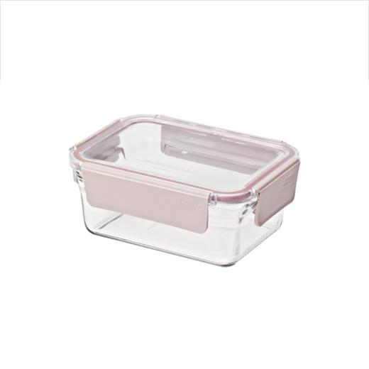 ORRT-102 glasslock玻璃正方保鲜盒1020ml（粉色） 商品图0