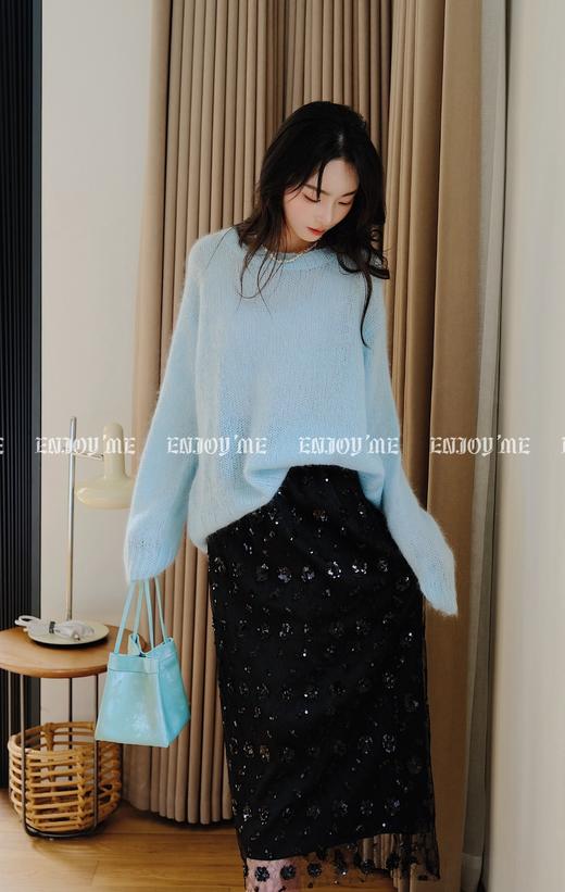 【门店同款】ENJOY春季闪闪亮片重工半裙 156996334 商品图1
