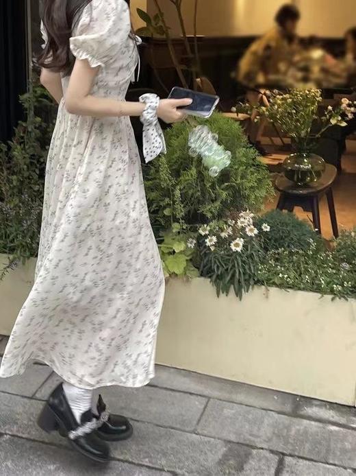 【G商品推广】纯欲奶油印花连衣裙 商品图13