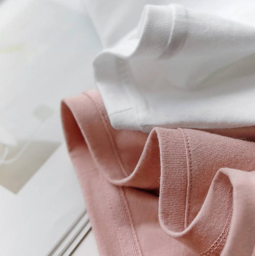 女士100%纯棉随性休闲T恤 商品图8