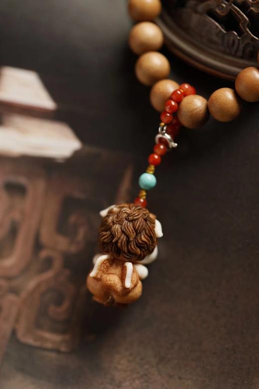 鹿角| 天禄貔貅°老山檀香单圈手串 8mm 商品图4