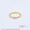 【限时克减150元】足金999 5G黄金空心固口戒指双边卷草纹圈戒(AG5GJZ00195)（预售产品下单后不退款不退货不换货不补差（预售产品下单后不退款不退货不换货不补差 商品缩略图3